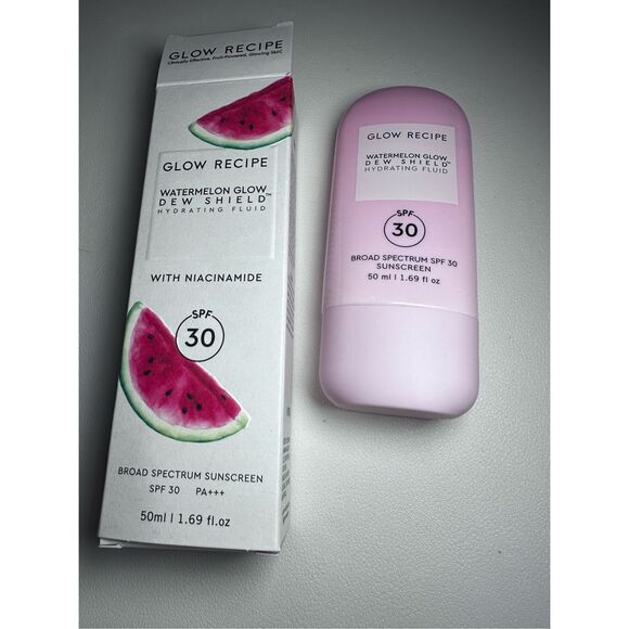 Glow Recipe Dew Shield SPF 30 Hydrating Fluid Sunscreen 50ml - Picture 1 of 7